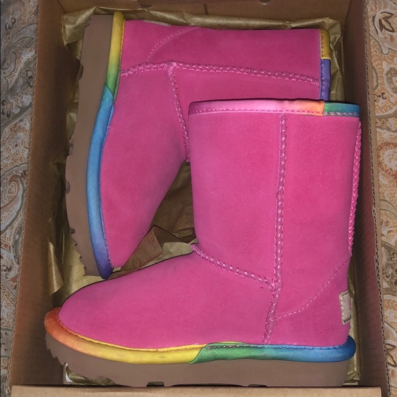 toddler rainbow uggs